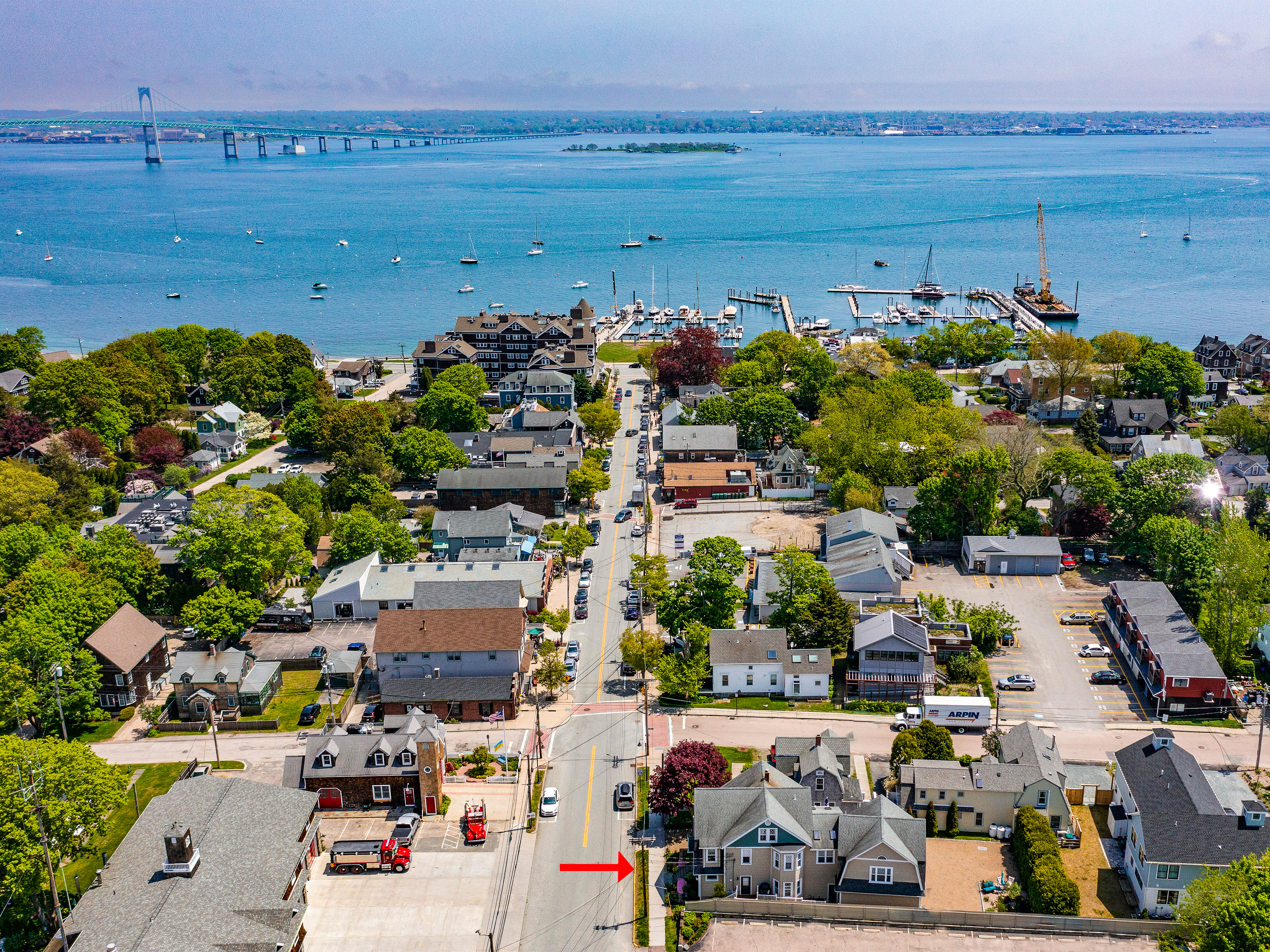 Aerial Shot of the neighborhood